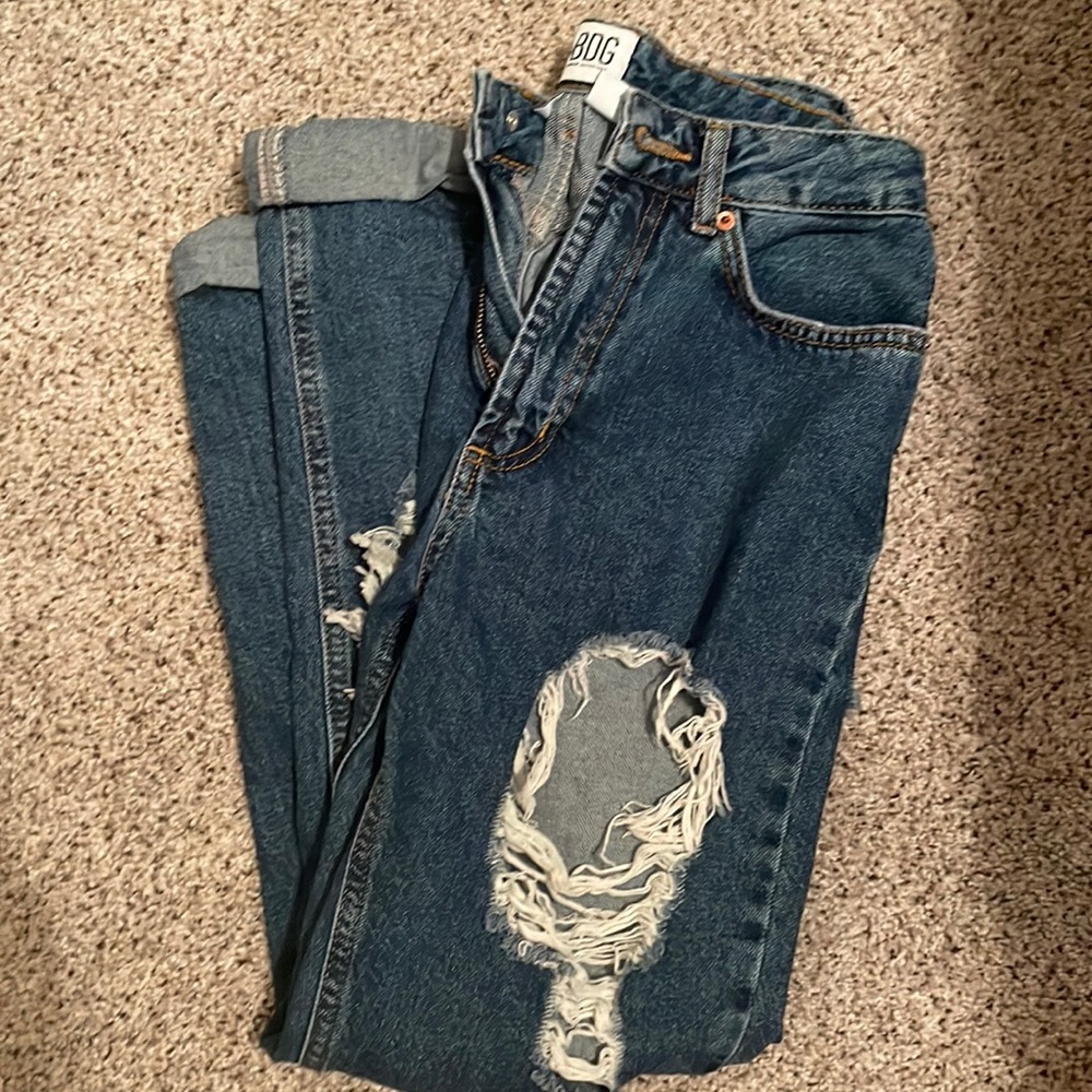 Urban Outfitters loose fit Petite jeans.